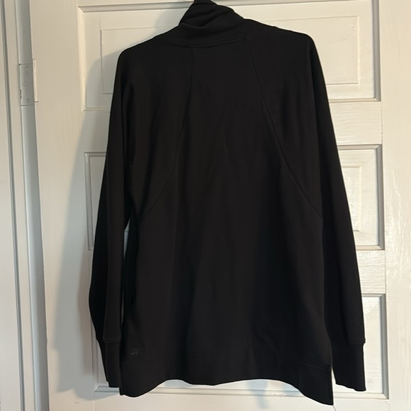 All in Motion Black Cowl Neck Sweatshirt - Picture 3 of 4